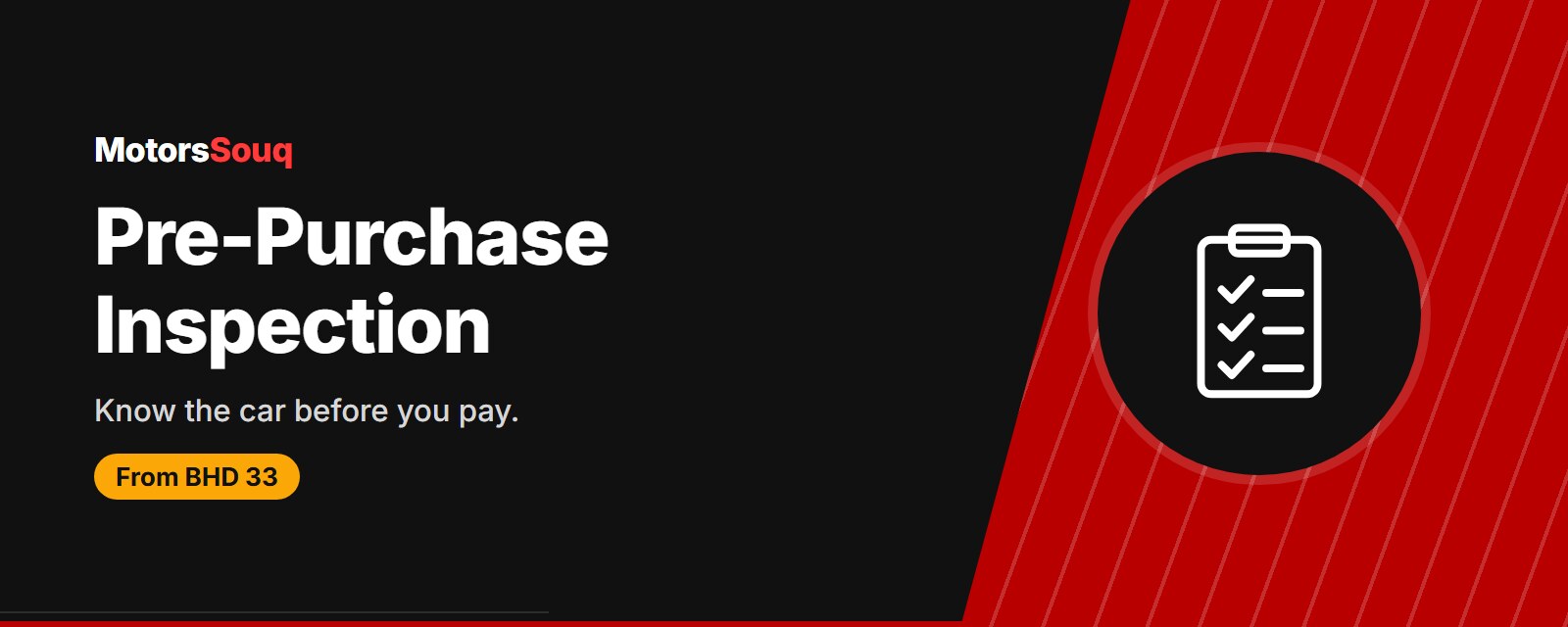 Pre-Purchase Inspection