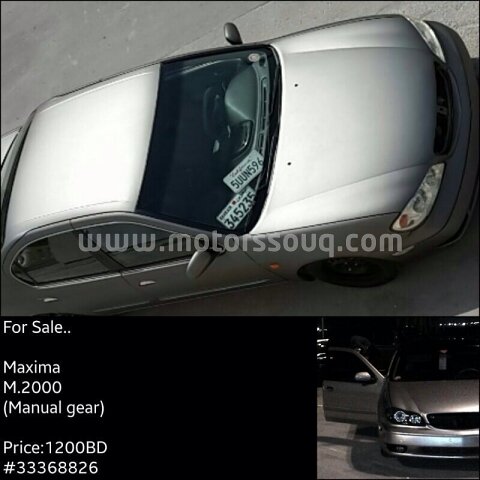 2000 Nissan Maxima