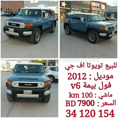 2012 تويوتا إف جيه