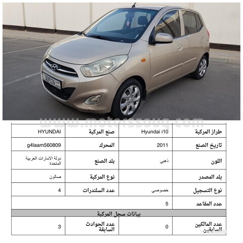 2011 Hyundai Grand I10